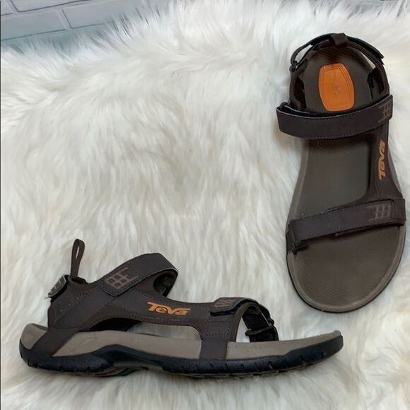 Teva Brown Sport Hiking Sandals S/N 5328 Sz 9 - Picture 1 of 6